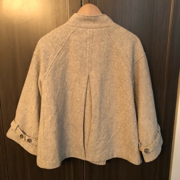 Gap Women’s Grey Medium Wool Coat - Picture 6 of 14